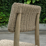 Modern European furniture - Woven Wicker Outdoor Dining Chair - www.oroa.com