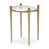 Cast Aluminum Round Accent Table | Uttermost Nahunta - www.oroa.com