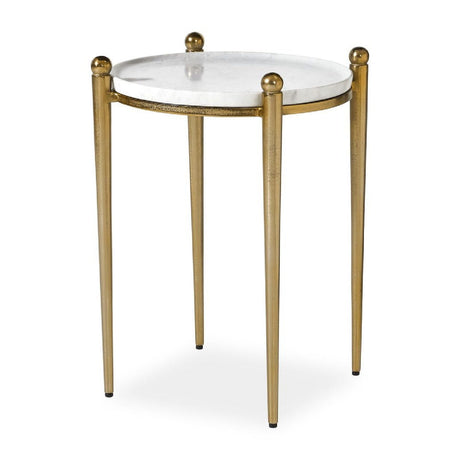 Cast Aluminum Round Accent Table | Uttermost Nahunta - www.oroa.com