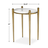 Cast Aluminum Round Accent Table | Uttermost Nahunta - www.oroa.com