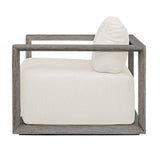 White Cushioned Outdoor Lounge Chair | Uttermost Remsen