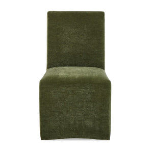   Green Velvet Dining Chair | Oroa.com