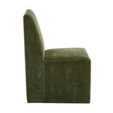 Modern European furniture - Green Velvet Dining Chair - www.oroa.com