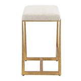 Green Fabric Counter Stool | Uttermost Midas