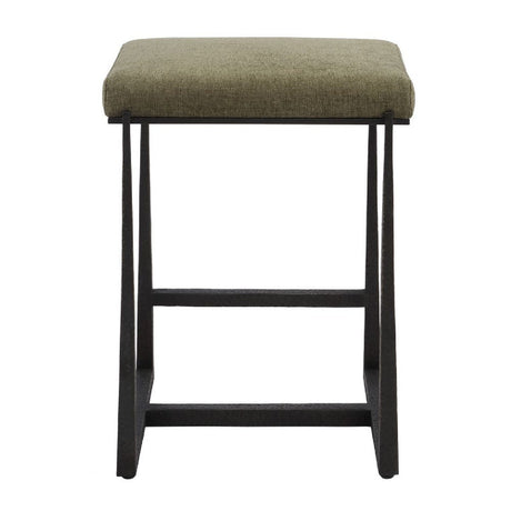 Green Fabric Counter Stool | Uttermost Midas