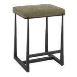 Green Fabric Counter Stool | Uttermost Midas