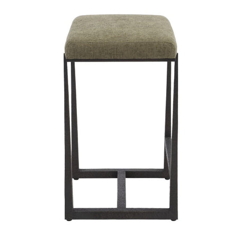 Green Fabric Counter Stool | Uttermost Midas