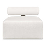 Modern European furniture - White Fabric Outdoor Sofa - www.oroa.com
