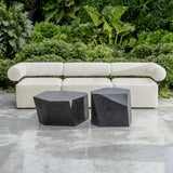 Modern European furniture - White Fabric Outdoor Sofa - www.oroa.com