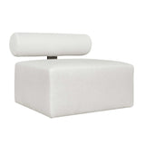 Modern European furniture - White Fabric Outdoor Sofa - www.oroa.com