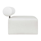 Modern European furniture - White Fabric Outdoor Sofa - www.oroa.com