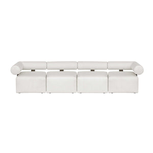   White Fabric Outdoor Sofa | Oroa.com