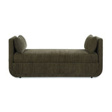 Modern European furniture - Textured Chenille Oversized Bench - www.oroa.com