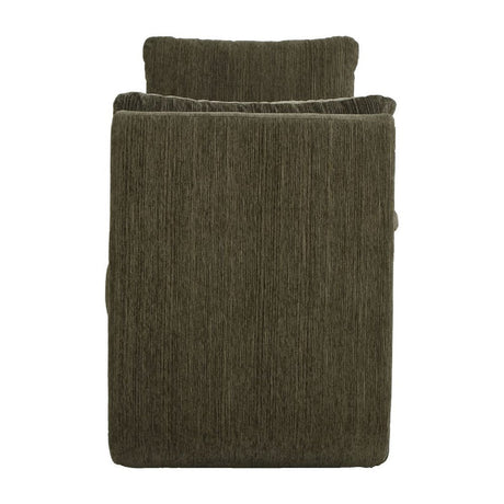 Modern European furniture - Textured Chenille Oversized Bench - www.oroa.com
