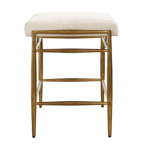   White Chenille Bench S | Oroa.com