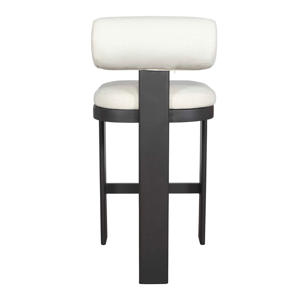   White Padded Outdoor Bar Stool | Oroa.com