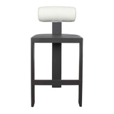Modern European furniture - White Padded Outdoor Bar Stool - www.oroa.com