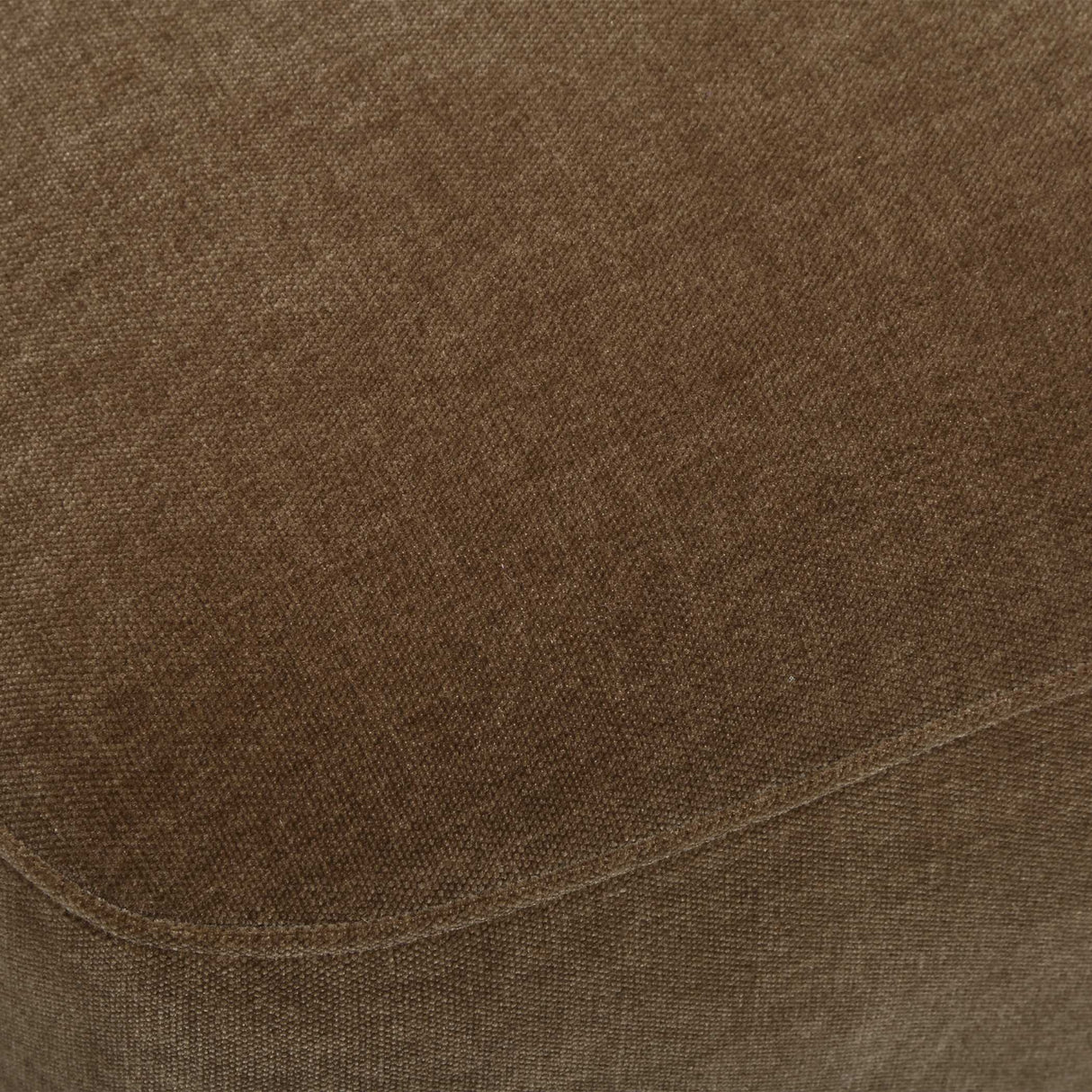  Brown Velvet Caster Dining Chair | Oroa.com