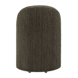 Chenille Caster Swivel Dining Chair | Uttermost Roll With It