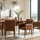 Upholstered Dining Armchair | Uttermost Conifer