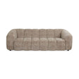 Modern European furniture - Beige Chenille Channeled Sofa - www.oroa.com