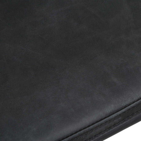 Modern European furniture - Gray Leather Counter Stool - www.oroa.com