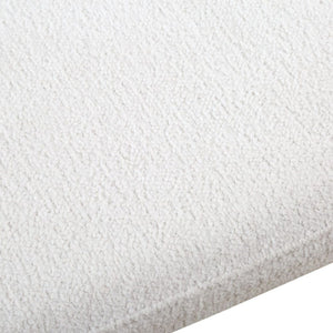   White Boucle Dining Chair | Oroa.com