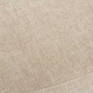   Beige Velvet Curved Bench | Oroa.com