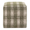 Modern European furniture - Chenille Cube Ottoman - www.oroa.com