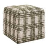 Chenille Cube Ottoman | Uttermost Joie