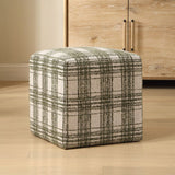 Chenille Cube Ottoman | Uttermost Joie