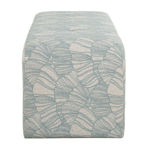   Blue Shell Printed Bench | Oroa.com