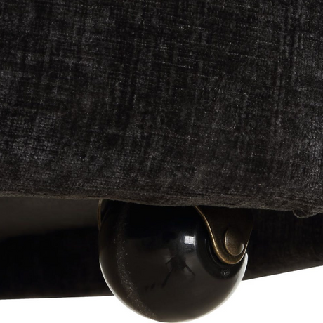 Modern European furniture - Velvet Dining Chair with Casters - www.oroa.com