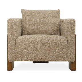 Cream Boucle 3-Legged Accent Chair by Uttermost Halligan