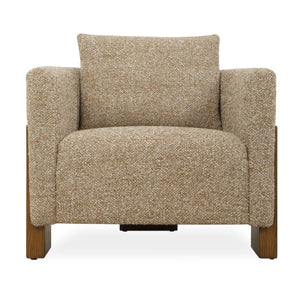   Cream Boucle 3-Legged Accent Chair | Oroa.com
