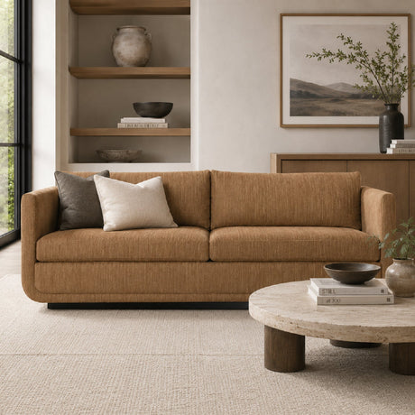 Textured Chenille Sofa | Uttermost Abound