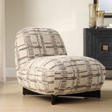 Modern European furniture - Woven Chenille Accent Chair - www.oroa.com