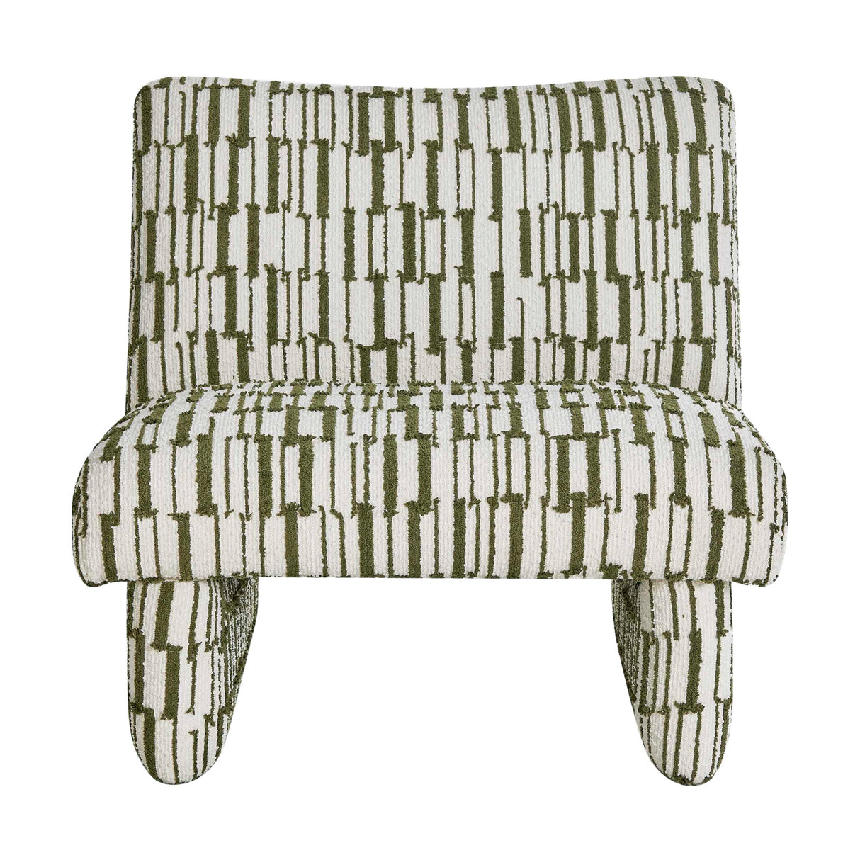   Green Patterned Accent Chair | Oroa.com