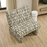 Modern European furniture - Green Patterned Accent Chair - www.oroa.com