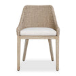 Modern European furniture - Beige Wicker Outdoor Dining Chair  - www.oroa.com