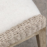 Modern European furniture - Beige Wicker Outdoor Dining Chair  - www.oroa.com