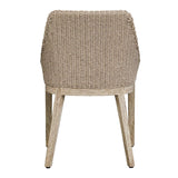 Modern European furniture - Beige Wicker Outdoor Dining Chair  - www.oroa.com