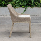 Modern European furniture - Beige Wicker Outdoor Dining Chair  - www.oroa.com
