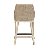 Modern European furniture - Beige Wicker Outdoor Counter Stool - www.oroa.com