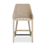 Modern European furniture - Beige Wicker Outdoor Counter Stool - www.oroa.com