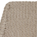 Modern European furniture - Beige Wicker Outdoor Counter Stool - www.oroa.com