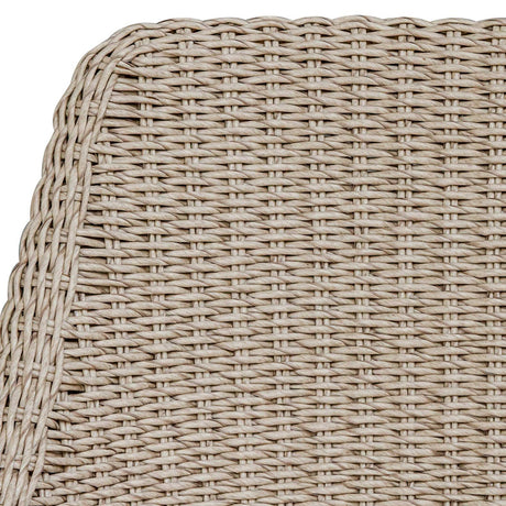 Modern European furniture - Cream Wicker Outdoor Bar Stool - www.oroa.com