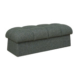 Modern European furniture - Block Tufted Bench - www.oroa.com