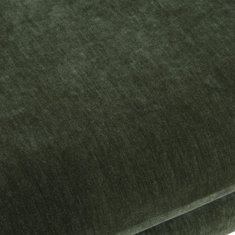 Modern European furniture - Green Velvet Curved Bench - www.oroa.com