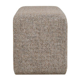 Modern European furniture - Cream Woven Rectangular Ottoman - www.oroa.com